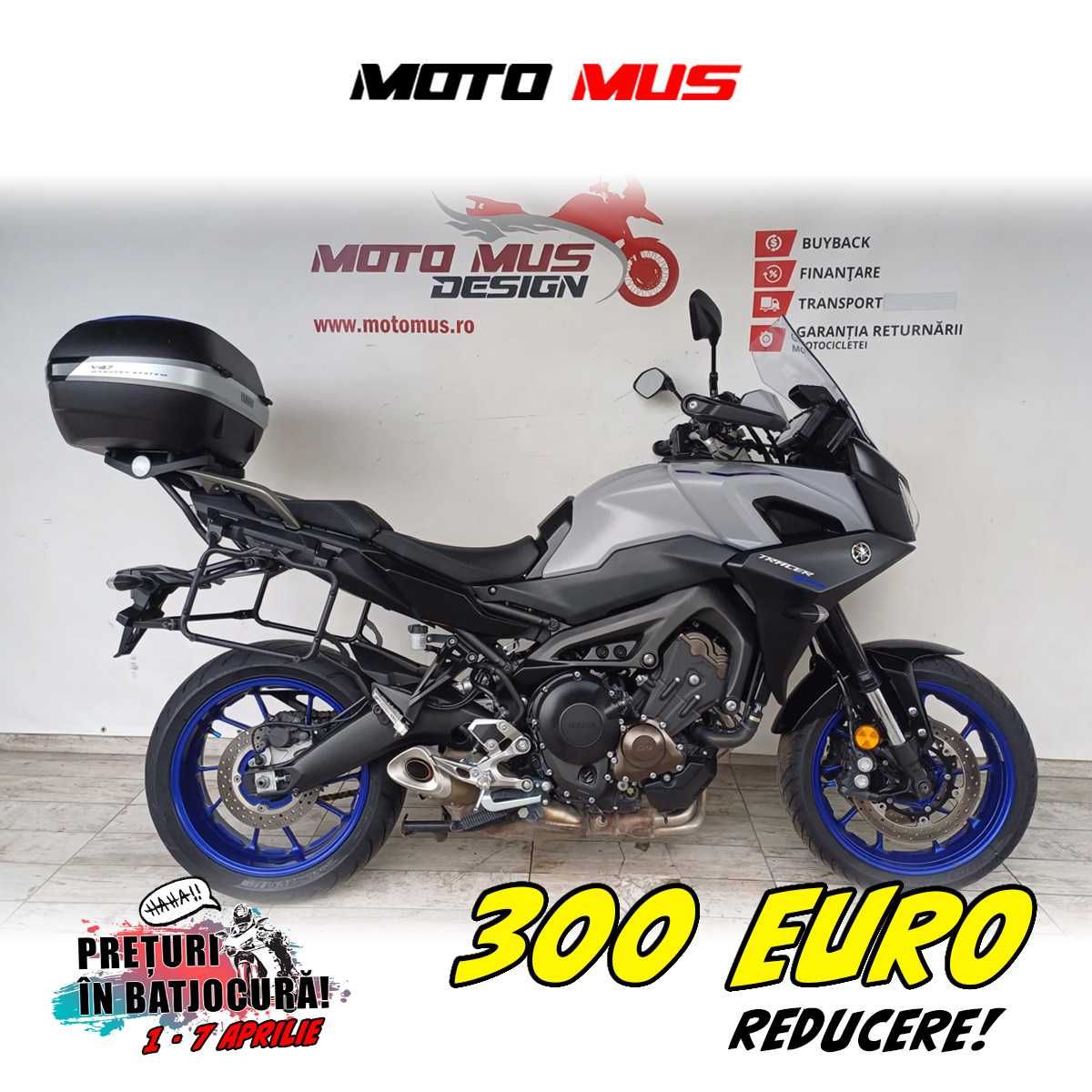 MotoMus vinde Motocicleta Yamaha MT-09 Tracer ABS 850cc 115CP - Y10819