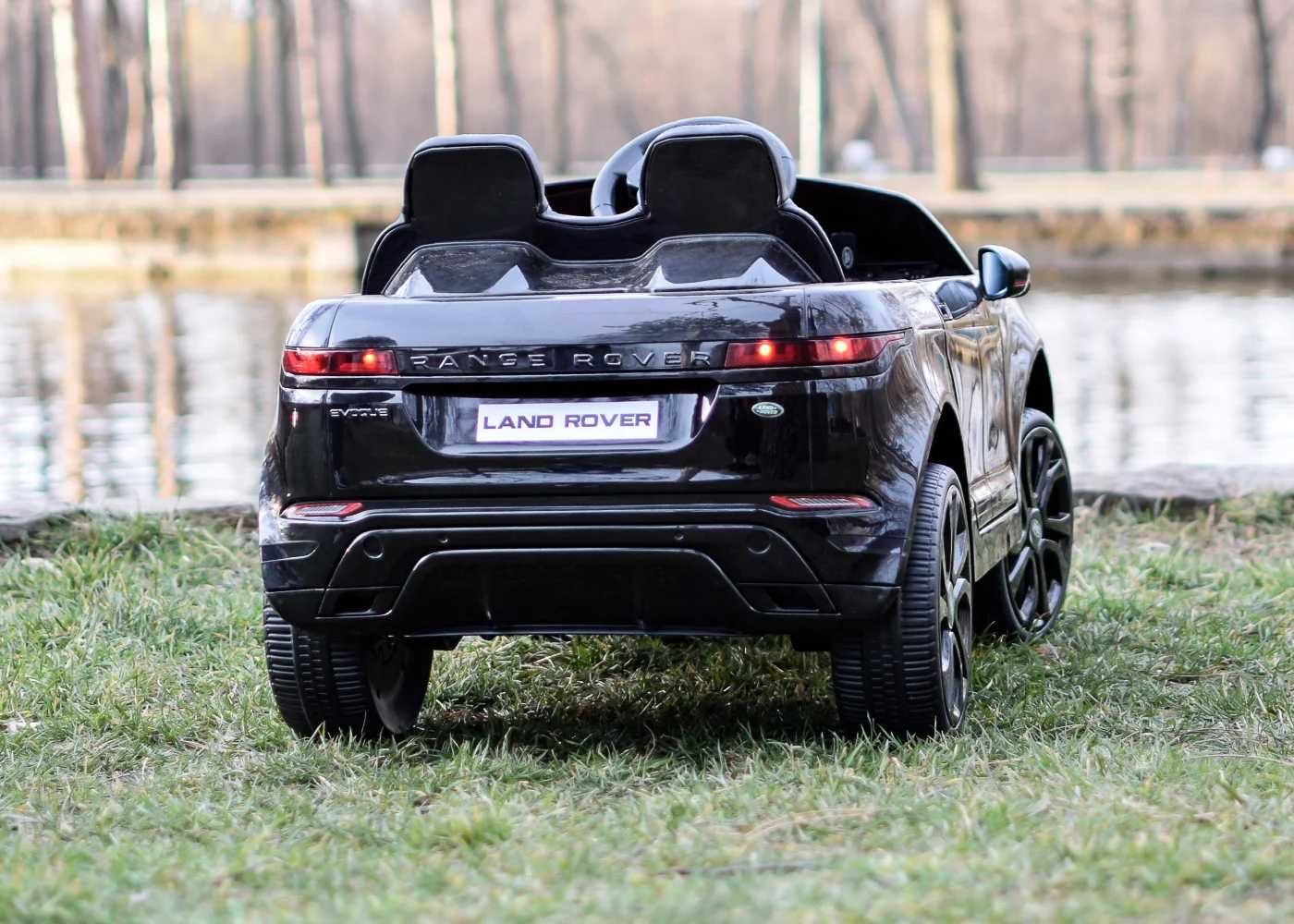 Masinuta electrica Range Rover, 4x4, 140W-12V, roti moi, scaun tapitat