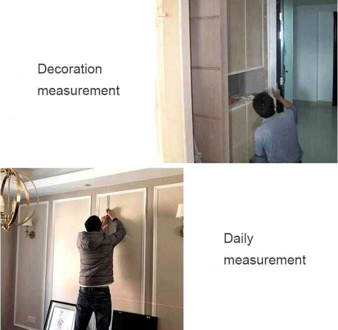 360° Лазерно Нивелиране Кръстосани Линии Магнитно Измерване Адсорбция