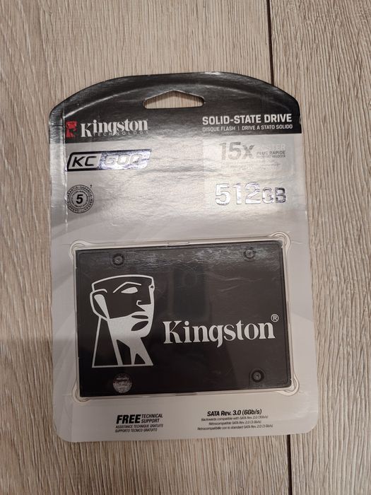 SSD Kingston KC600 SKC600 512 Гб