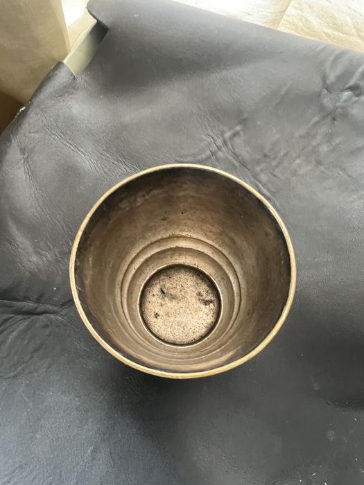 Cupa pahar placat cu argint stare f buna,model vintage