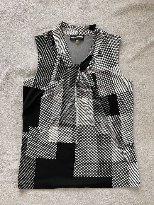 Bluza fara maneci, dama, Karl Lagerfeld, marimea XS, noua