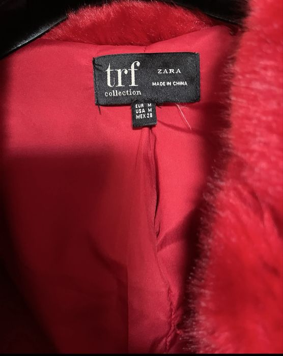 Jacheta blana artificiala M