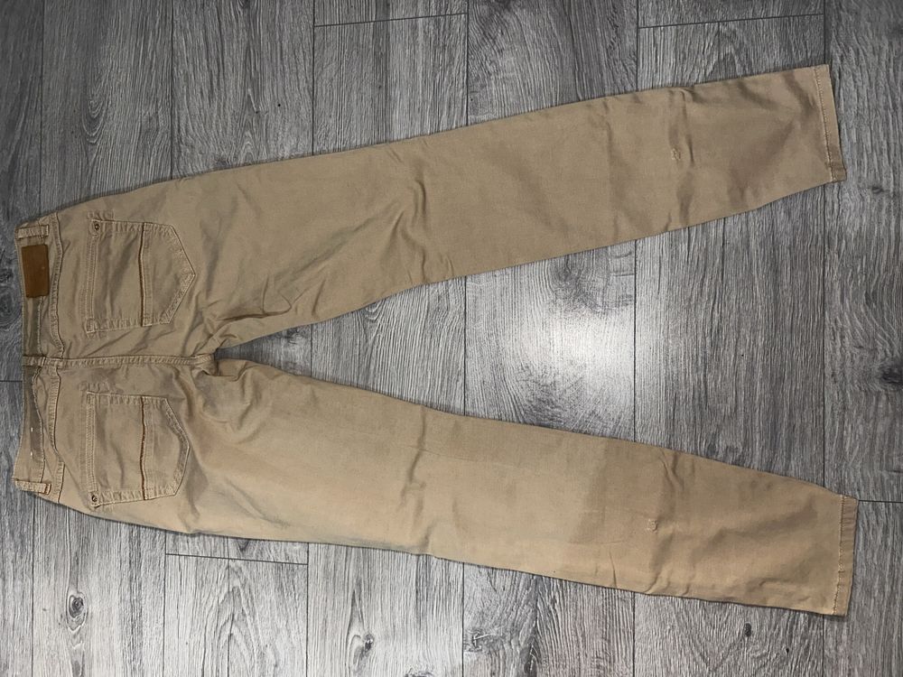 Pantaloni office bej Mos Mosh