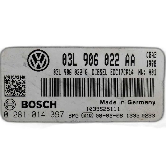 Компютър двигател Volkswagen Tiguan I 2007-2015 ID: 140853