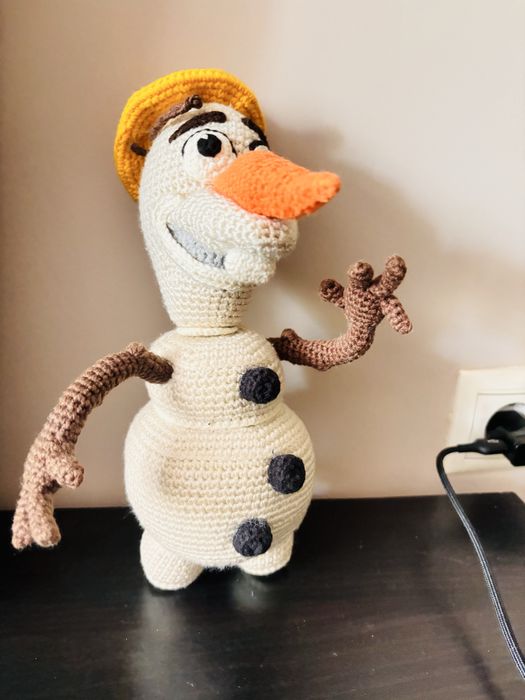 Ръчно изработена детска играчка Олаф