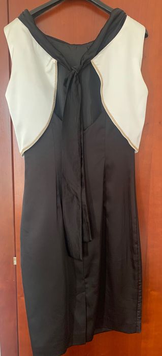 Официална дамска рокля от сатен Bobo Zander