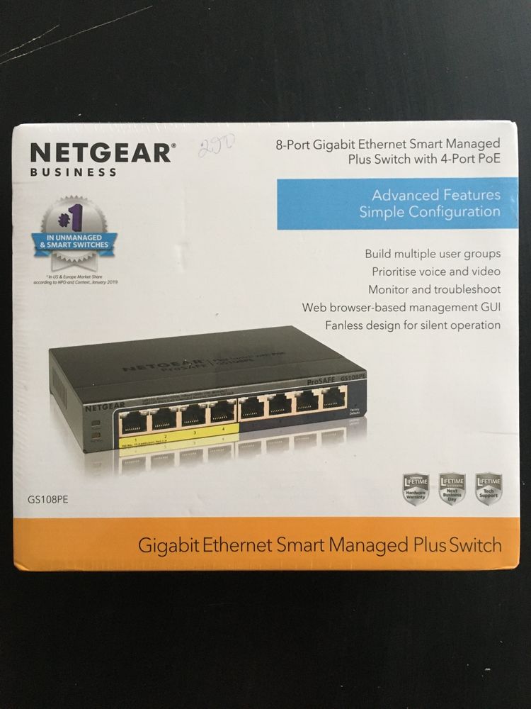 Switch Netgear gs108pe