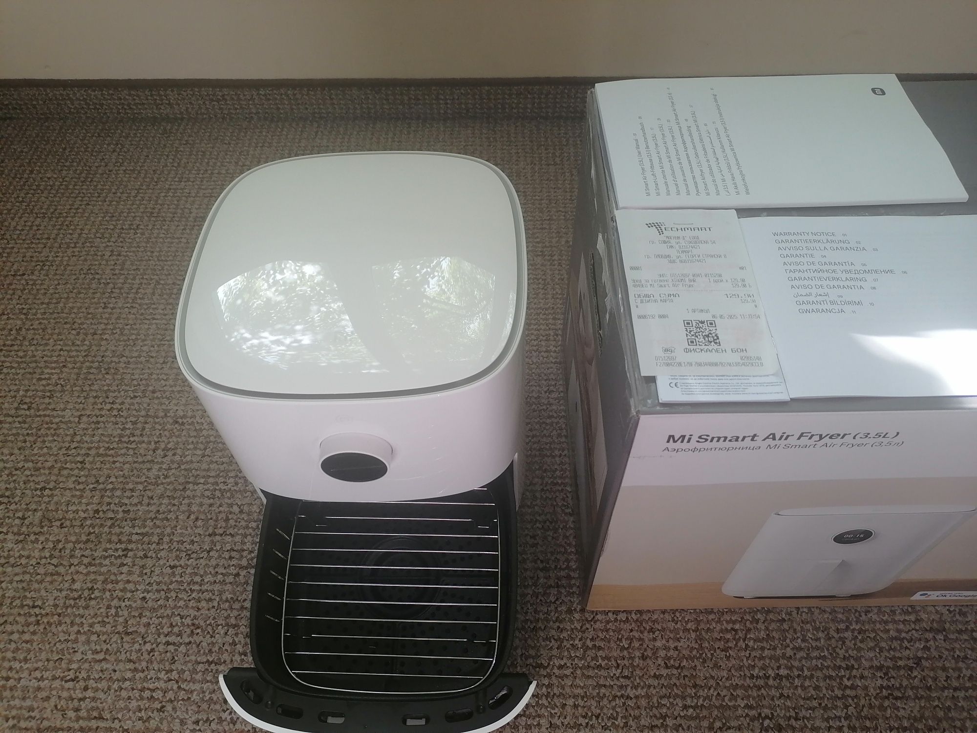 Нов airfryer XIAOMI Mi smart 3.5