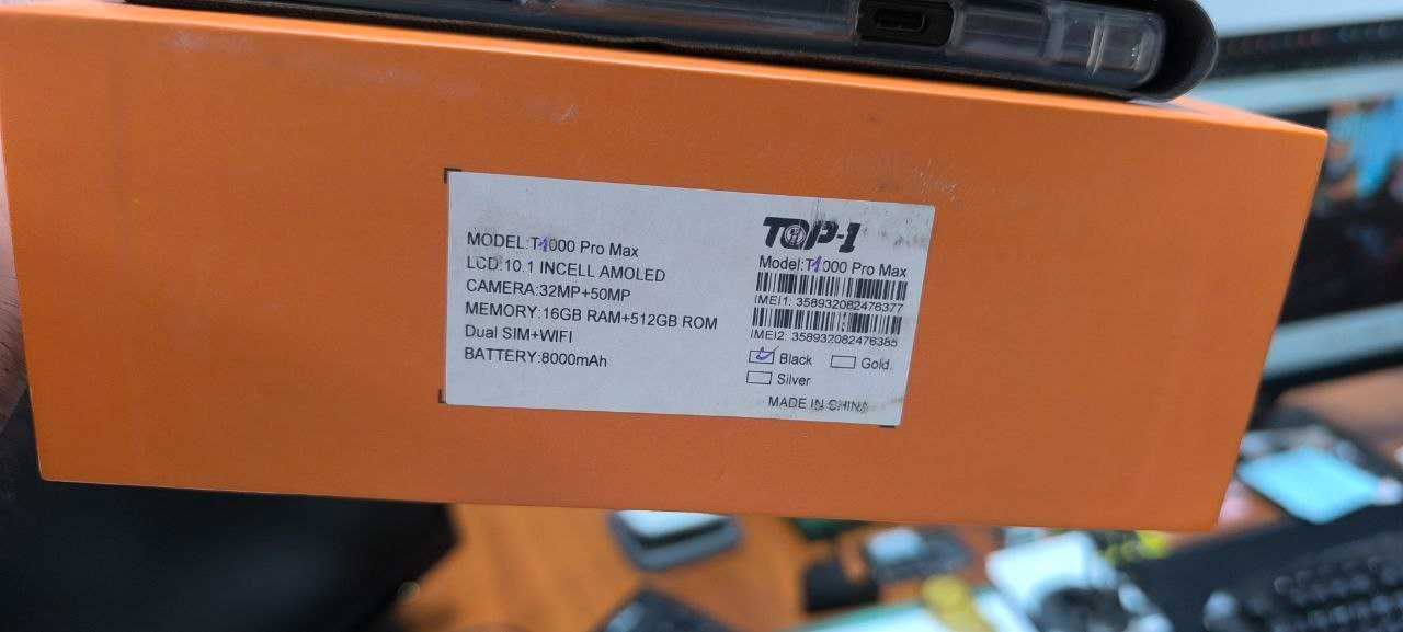 Планшет Т1000 Pro Max