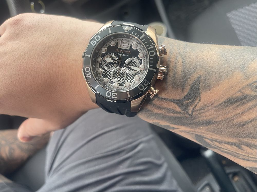 Мъжки часовник Invicta Rose Gold