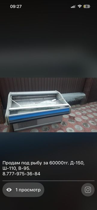 Холодильник под рыбу