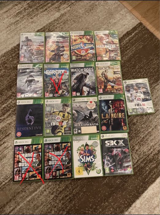 Jocuri xbox noi/utilizate