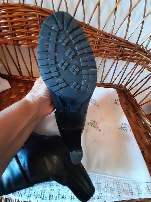 Pantofi/botine full piele naturala