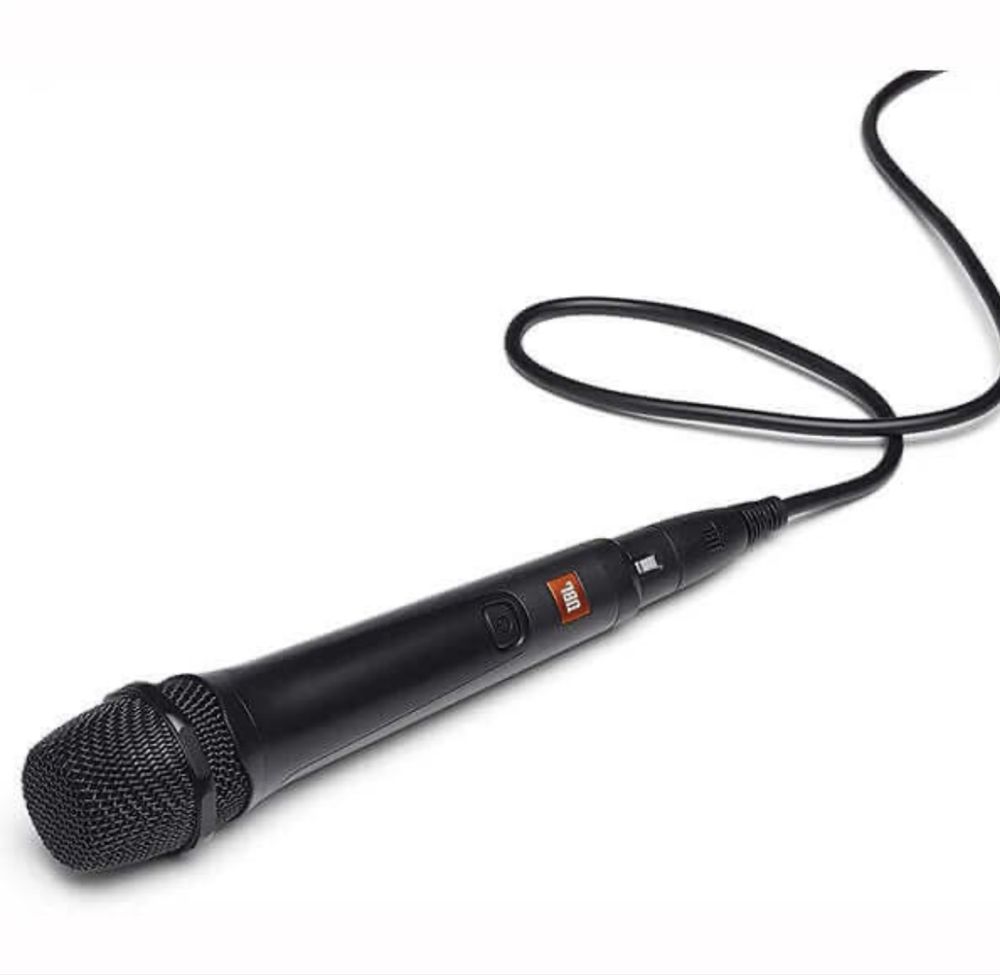 Вокален оригинален микрофон JBL PBM100, 4.5м кабел,В гаранция,нов