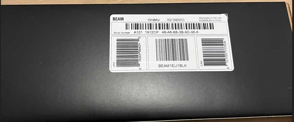 Bara sunet Sonos Beam I