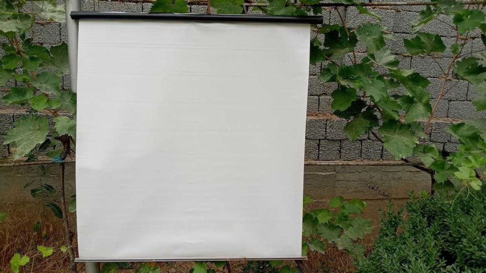 Экраны проекционные 270 х 190,  материал "Маtte White" и 100 х 100 см