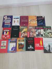 Lot 17 cărți, beletristica, dicționare, adevărul, nemira, etc