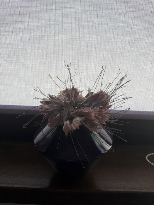 Vaza decor si plori artificiale