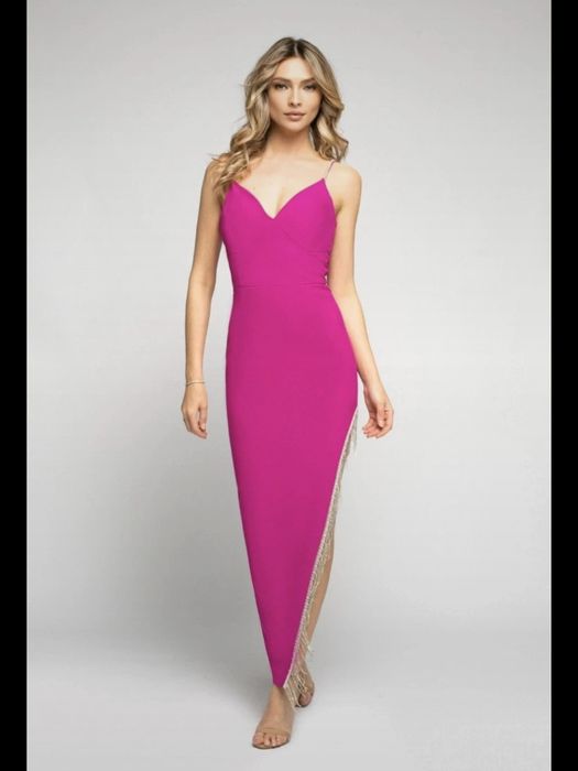 Rochie roz lunga