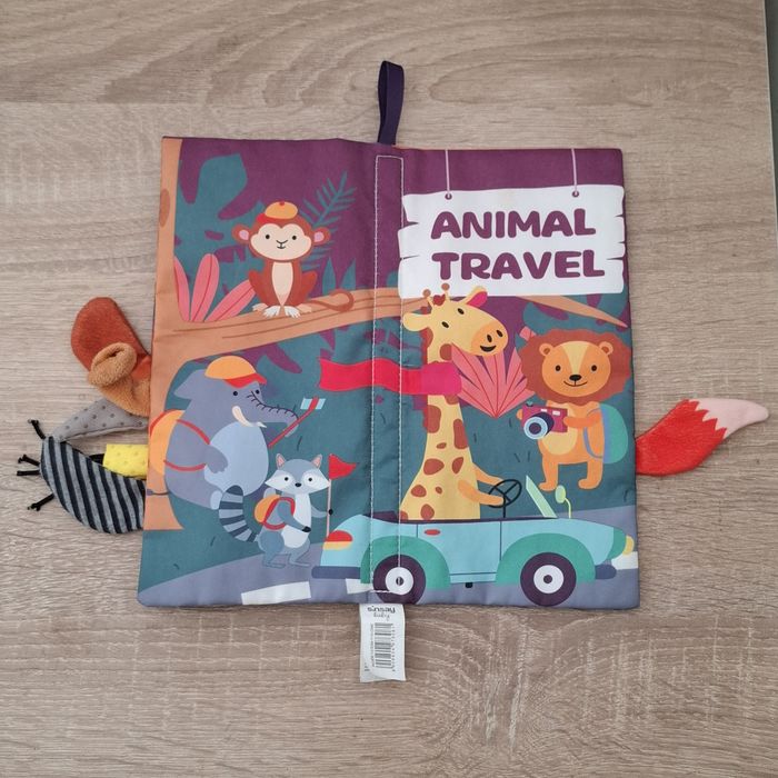 Мека книжка с животни с опашки