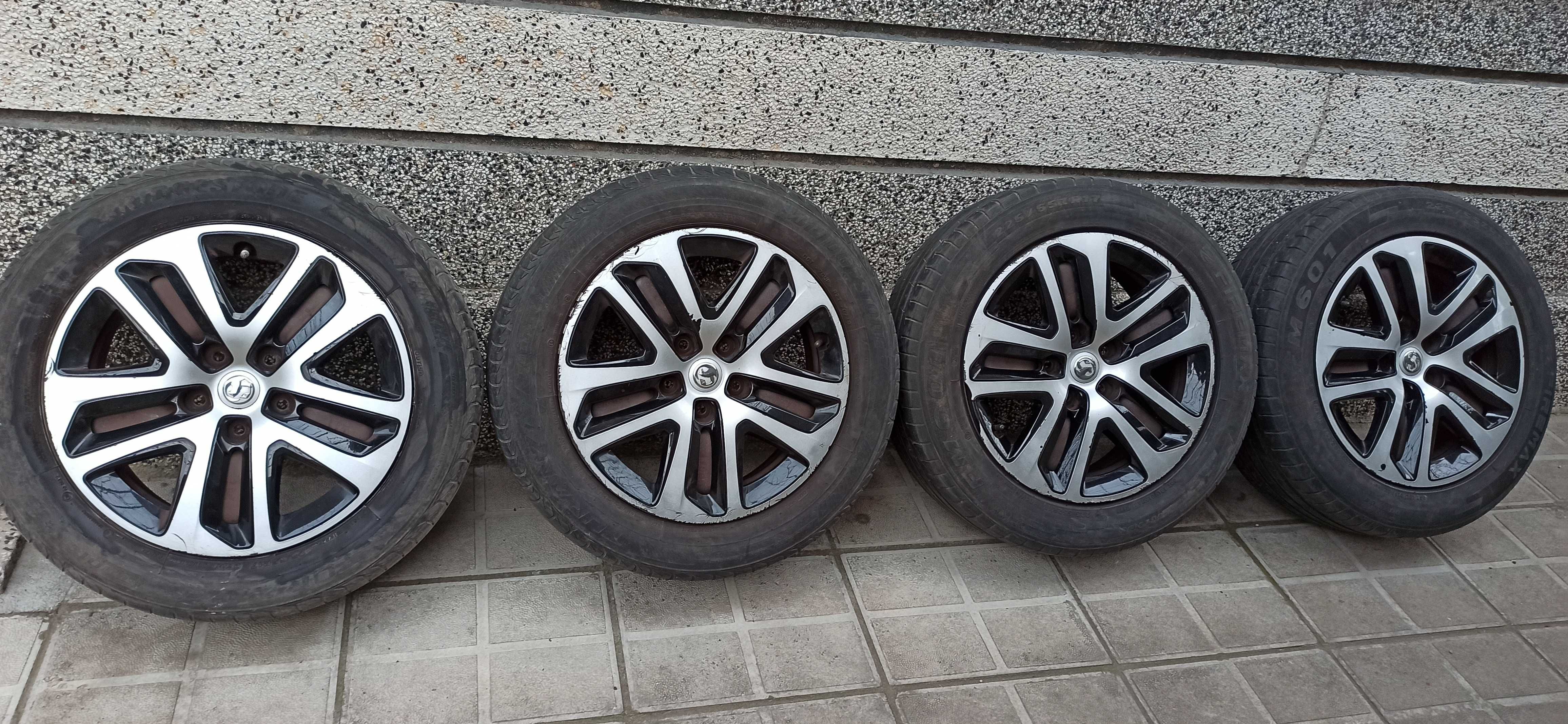 5x115,  17" структурни джанти за Opel Insignia B