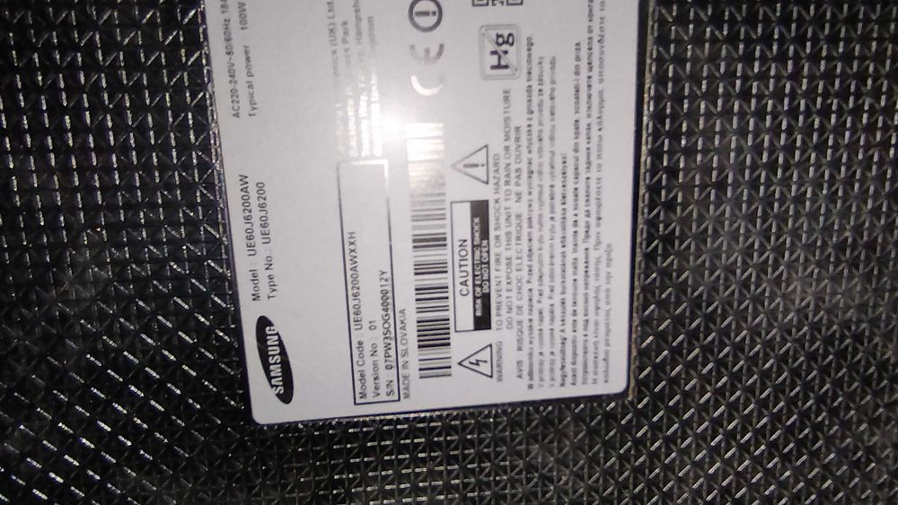 Телевизор SAMSUNG SMART 60 inch за части