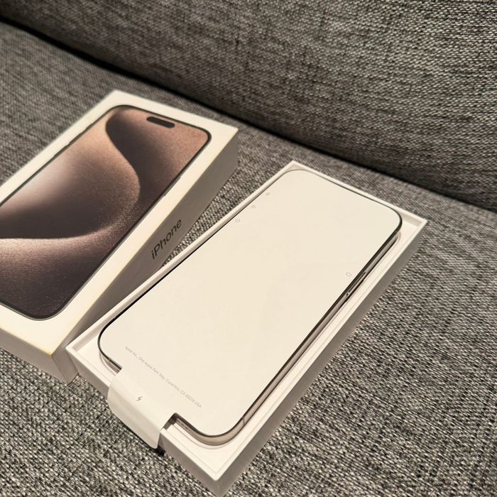Iphone 15 pro max 512 gb Natural Titanium