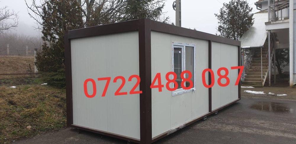 Container modular tip birou, spatiu comercial, locuinta  6 x 4.80m