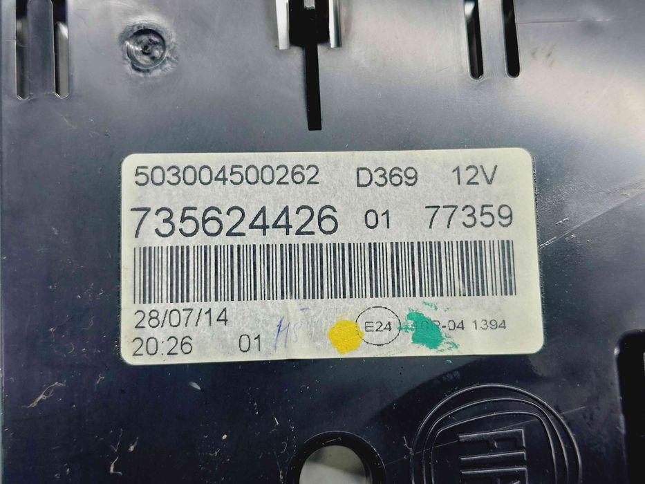 Ceas bord Fiat 500s [Fabr 2010-2016] 735624426