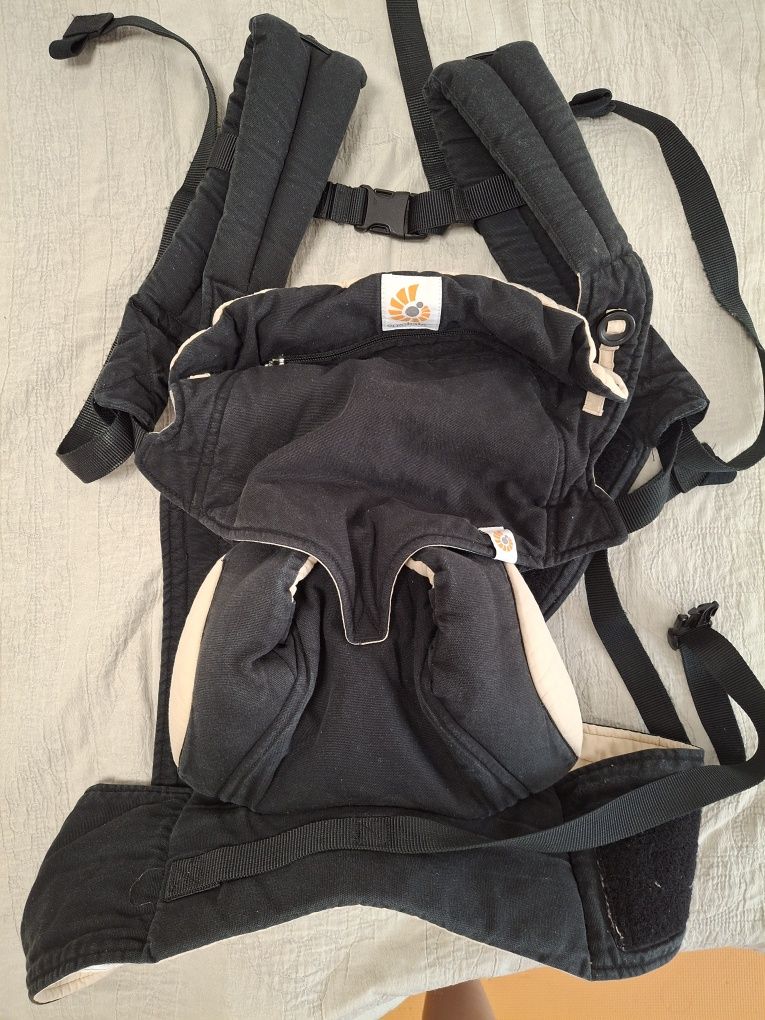 Marsupiu ergobaby 360 camel/black