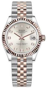 Дамски часовник Rolex Datejust 31 Silver Diamond Dial