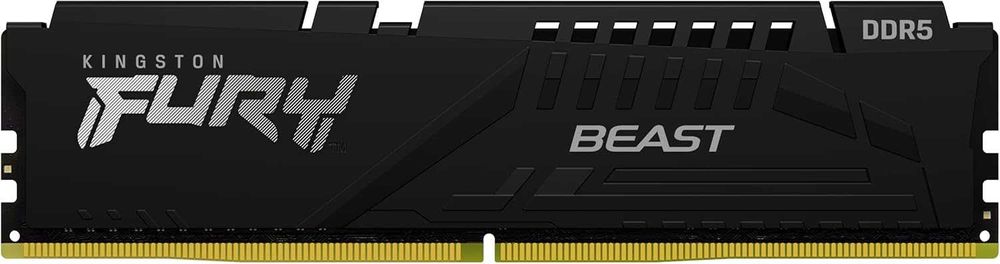 Memorie RAM Kingston FURY Beast 16GB DDR5 6000MHz CL40, 2 ani garanție