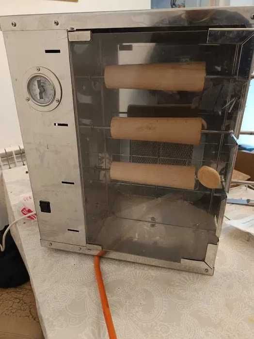 aparat masina de kurtos kalacs cozonac unguresc pe gaz 4 pozitii nou
