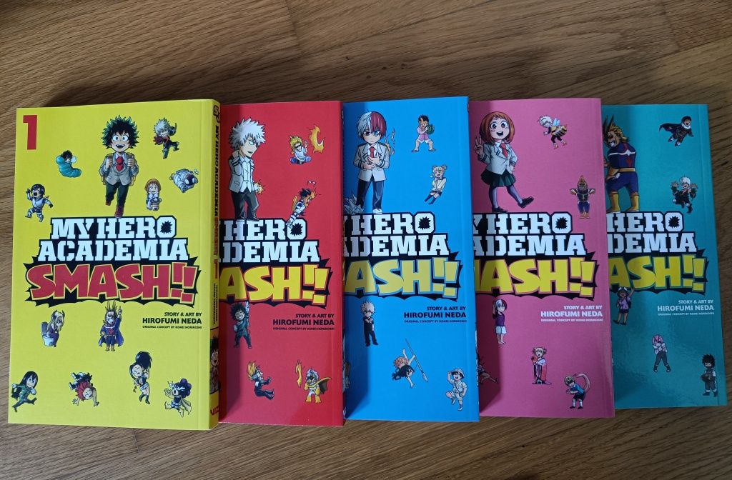 Manga My hero academia: Smash!, seria completă