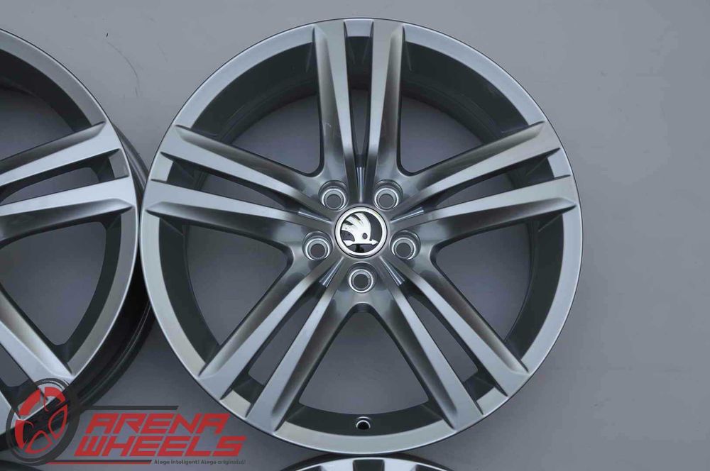 Jante Noi 17 inch Originale Skoda Kamiq Scala Rapid Roomster Fabia R17
