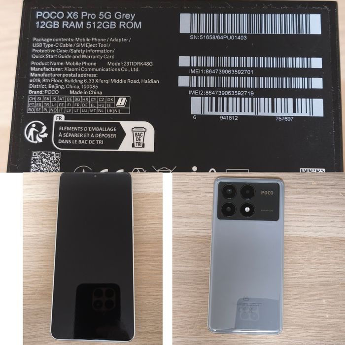 Продам смартфон Poco X6 Pro, 12/512