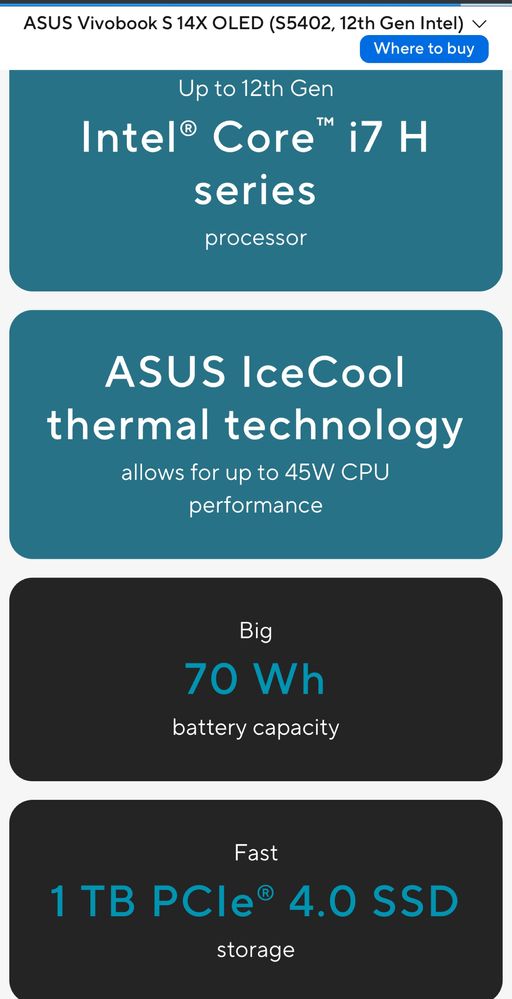 Vivobook S14X | I7-12700H 14/20 core | 14.5’ 2,8K OLED 120HZ | 16/1TB