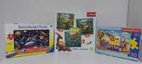 Lot puzzle baieti 4+