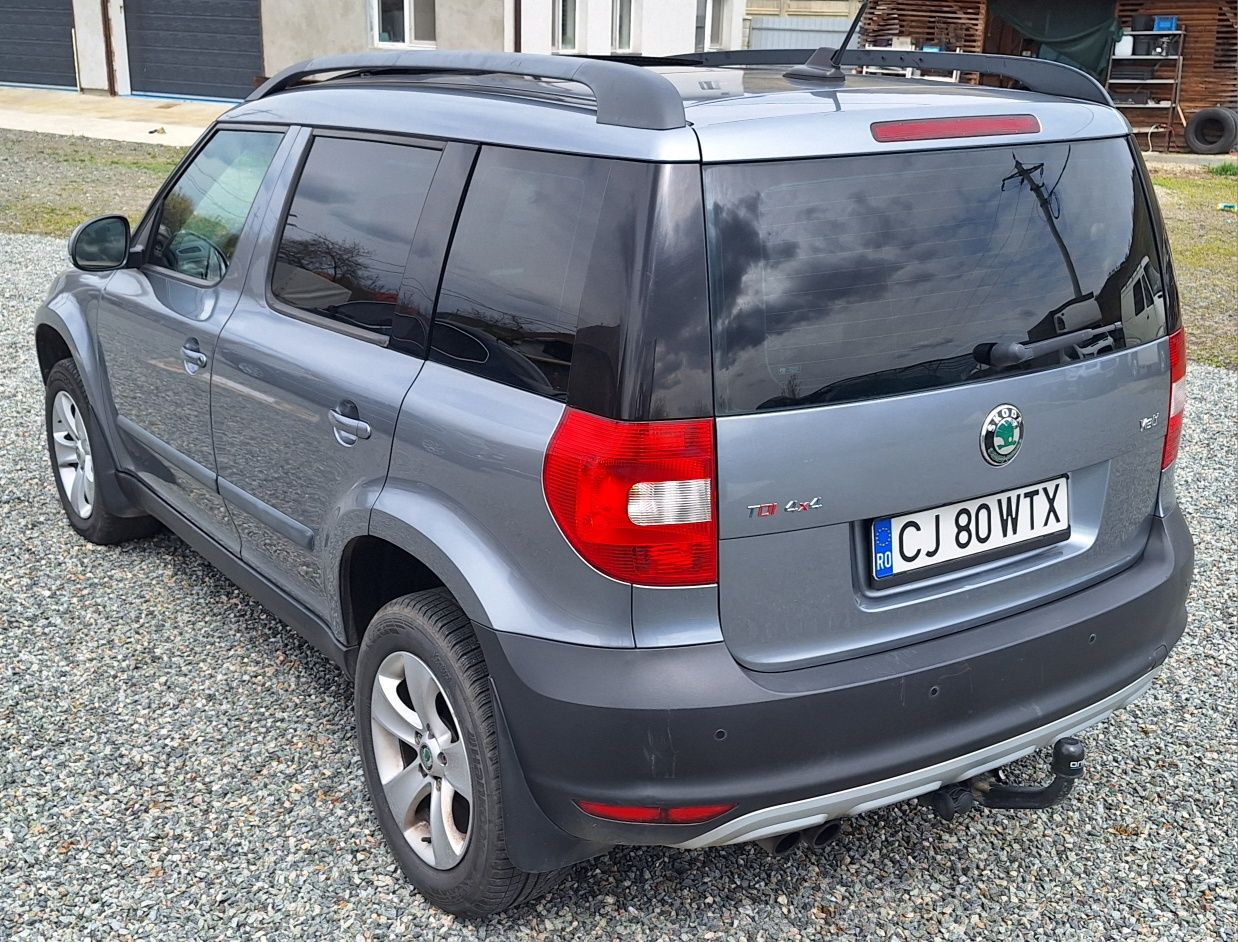 Skoda Yeti 2.0Tdi 4x4 170CP Elegance, Panorama, Piele, Xenon, Webasto