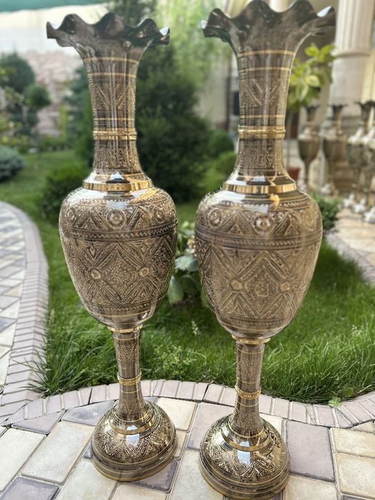 Ваза, ручная работа.