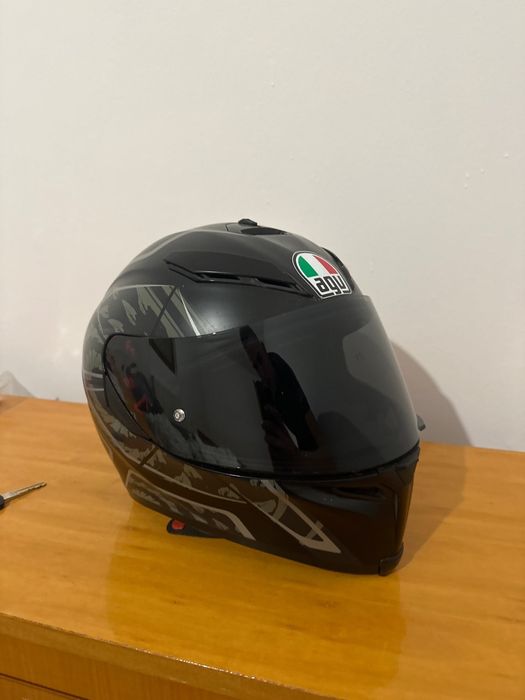 Viziera neagra,smoke agv K1 k1s k3sv k5 k5s