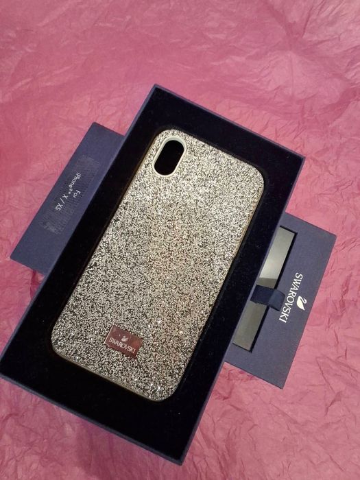 Кейс Swarowski за iPhone XS