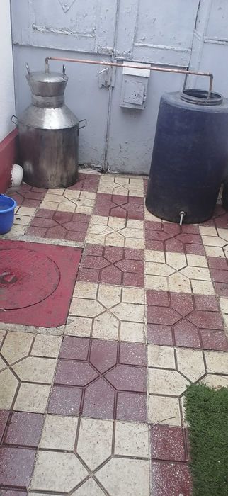 vand  cazan  inox  120  l complet  1500  lei