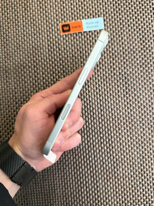 НОВ! ГАРАНЦИЯ! iPhone 16 / Лизинг от 46лв/м !! 128Gb  White - бял