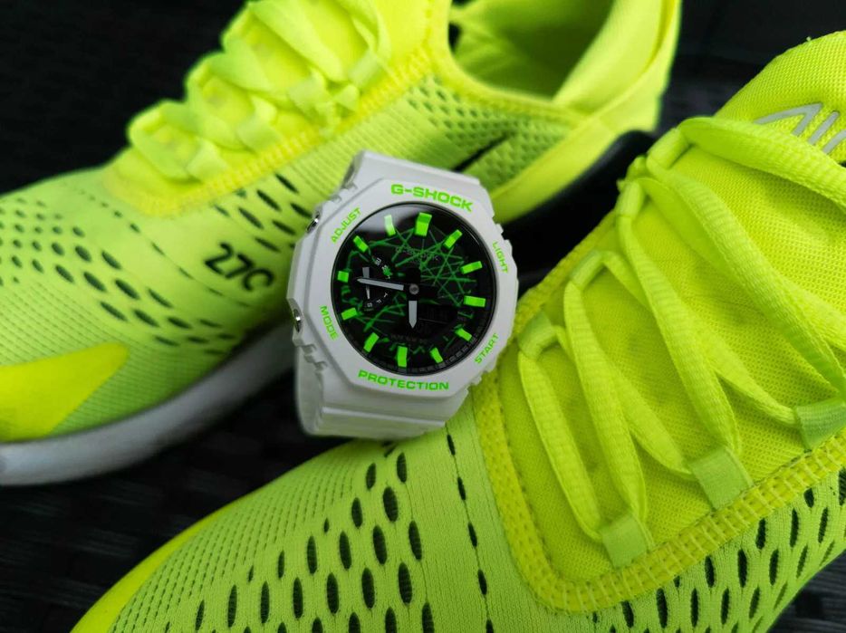 Custom Mod Casio G-Shock CasiOak Hand-Painted GA-2100 Modded