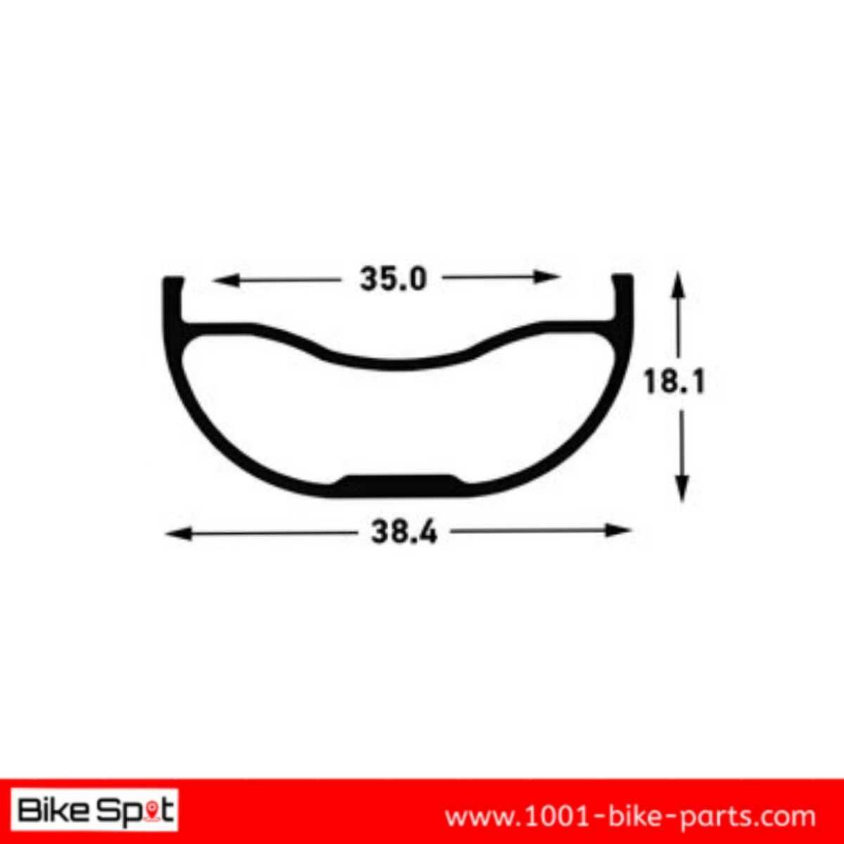 32h Stans Baron MK3 27.5 Plus Tubeless Rim Шина Обръч 584x35mm