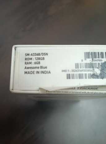 Смартфон Samsung Galaxy A33, 5G, 6/128 GB, SM-A336B цвят: синьо