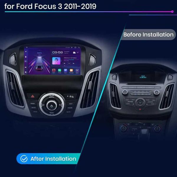 Ford Focus 2011г-2019 Мултимедия Навигация Android