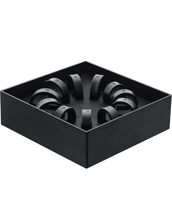 Inel smart Samsung Galaxy Ring Titanium Black - mărimea  13.